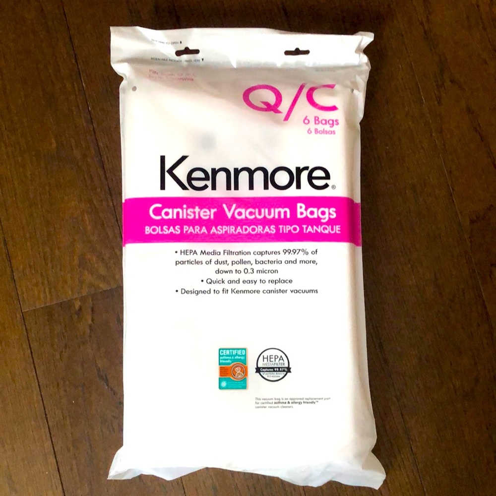 Kenmore Canister Vacuum Bags